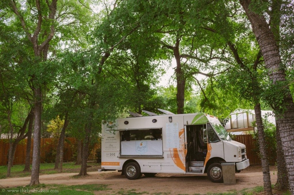 The peached tortilla catering food truck in austin, tx. 
