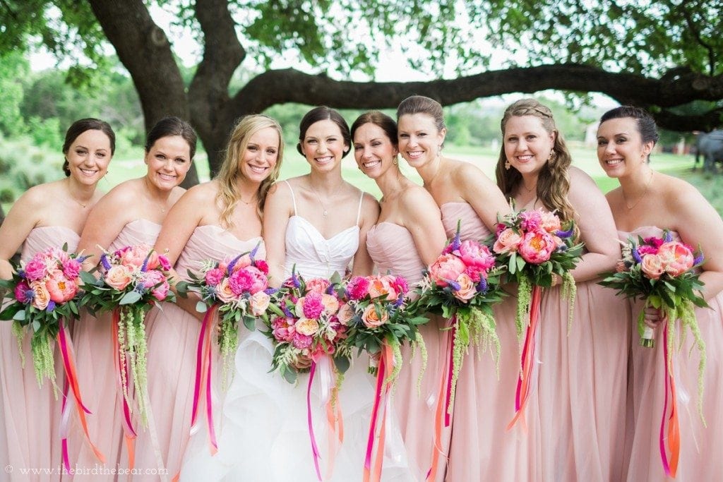 Bouquets of Austin wedding florist
