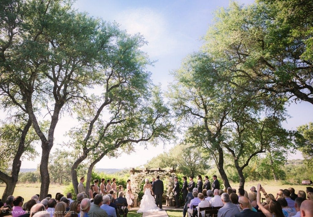 Vista West Ranch wedding ceremony location